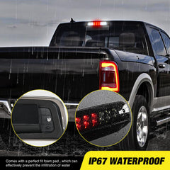 Nilight light installed on RAM rear shows plug-and-play fit.