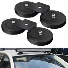 Nilight magnetic base mounts on roof or hood for secure lighting.