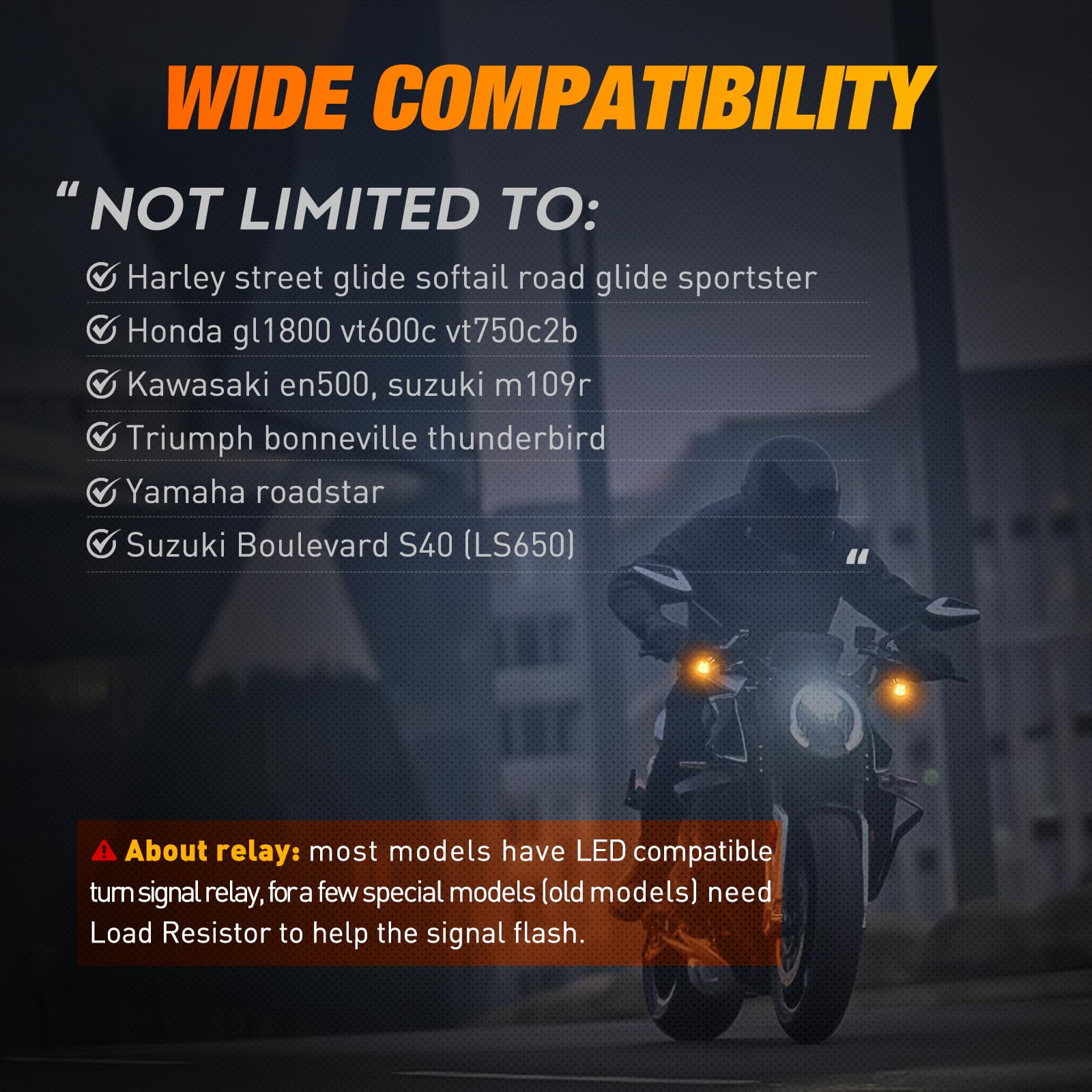 Nilight matte black aluminum housing resists corrosion and weather.