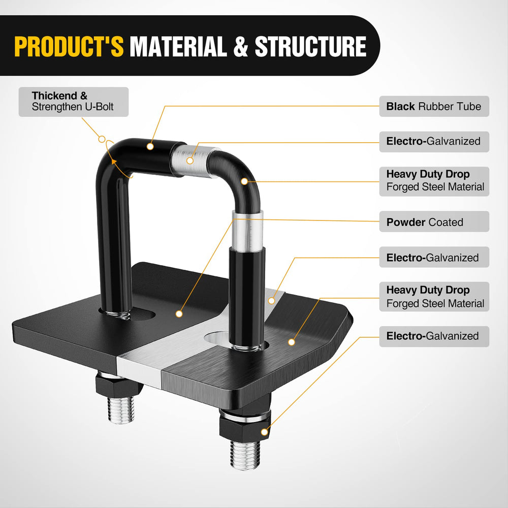 Nilight matte black finish provides a sleek look with protective wear resistance