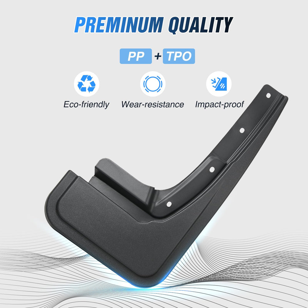 Nilight Maverick with mud flaps installed: enhanced exterior protection and rugged look