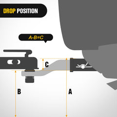 Nilight mount with 2x2 shank fits standard receivers.