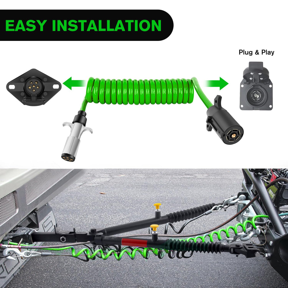 Nilight mounting bracket included for fast RV or trailer installation.