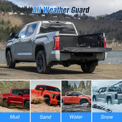 Nilight mud flaps for Toyota Tundra rear-left protect lower panels