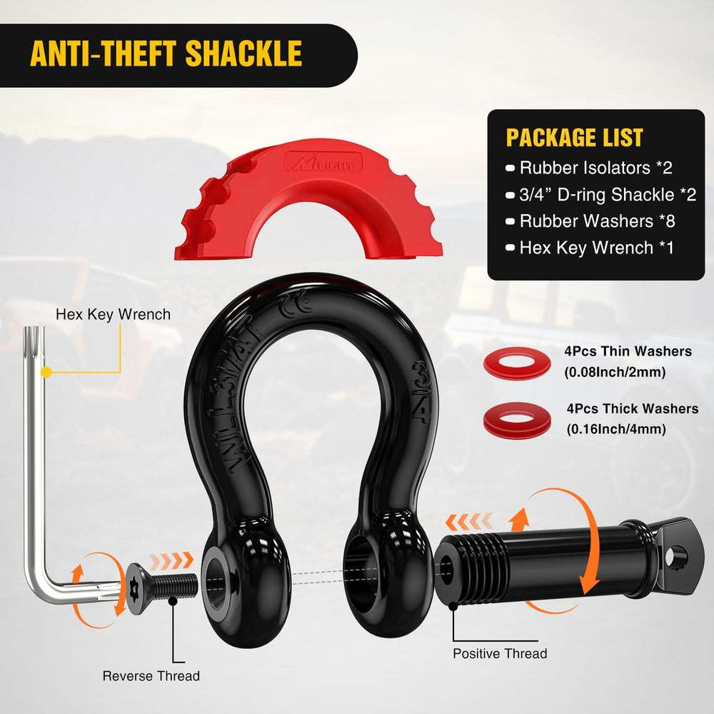 Nilight recovery kit in-use on rugged terrain demonstrates practical recovery