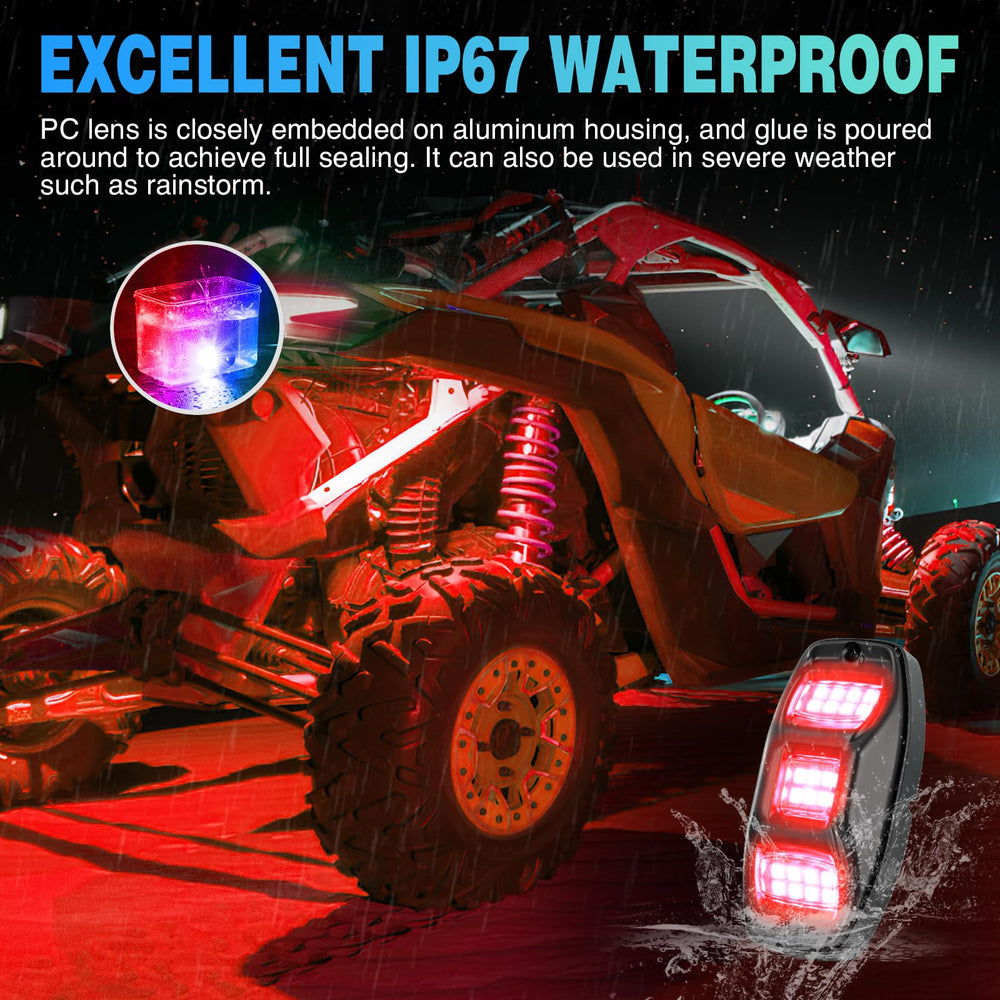 Suitable for ATVs, UTVs, SUVs, trucks, and boats