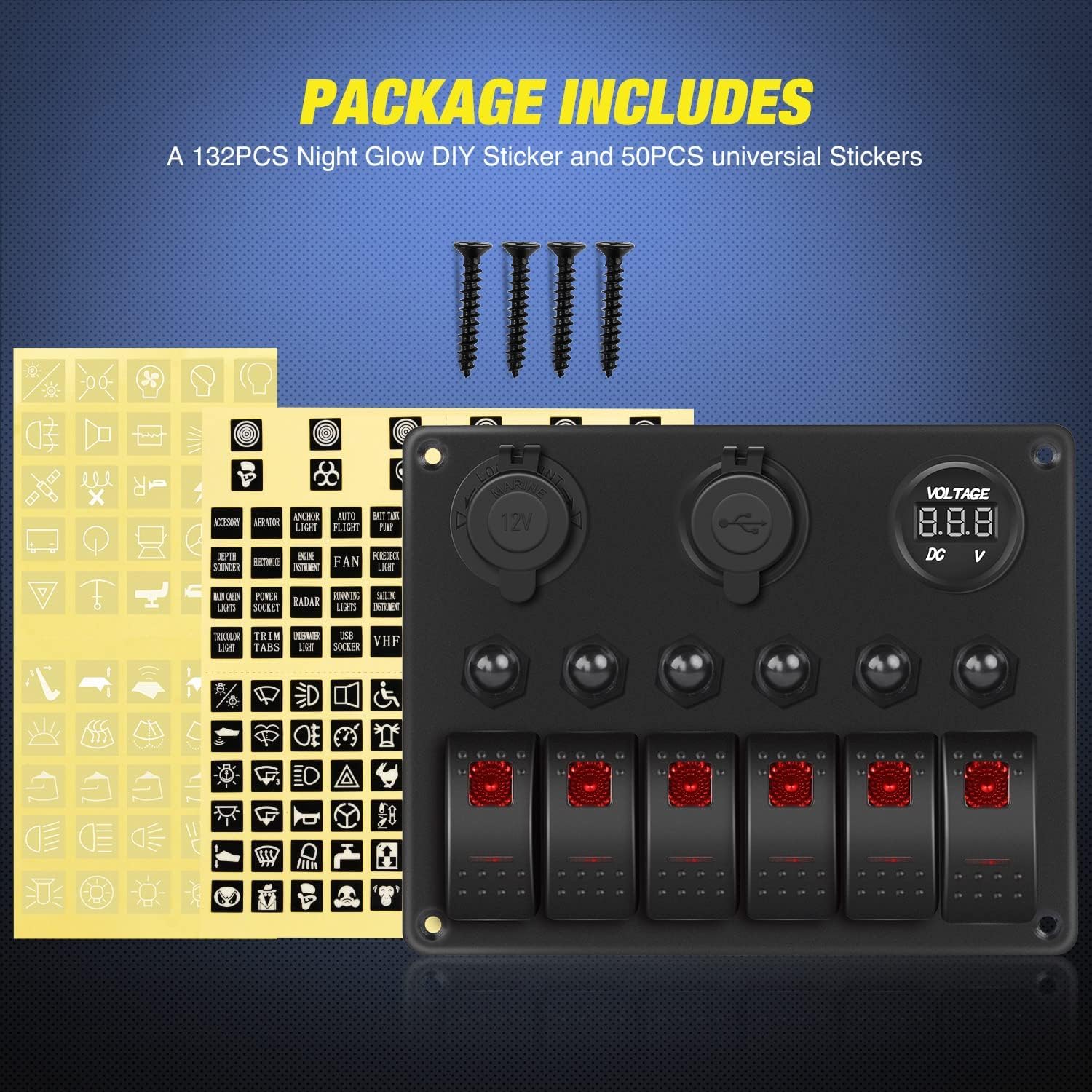 Nilight circuit breakers protect loads with resettable overload protection