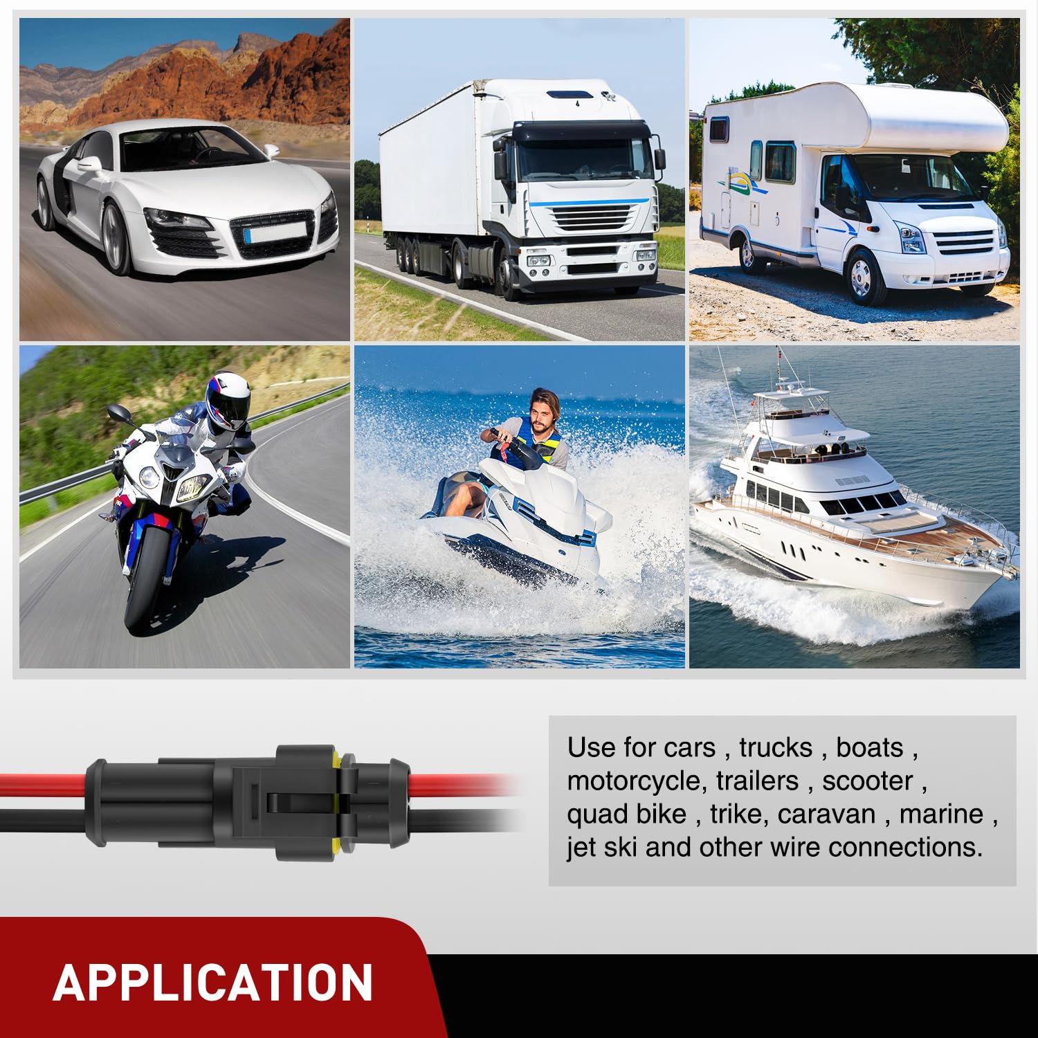 Nilight PA66 nylon construction ensures durable performance in varying weather.