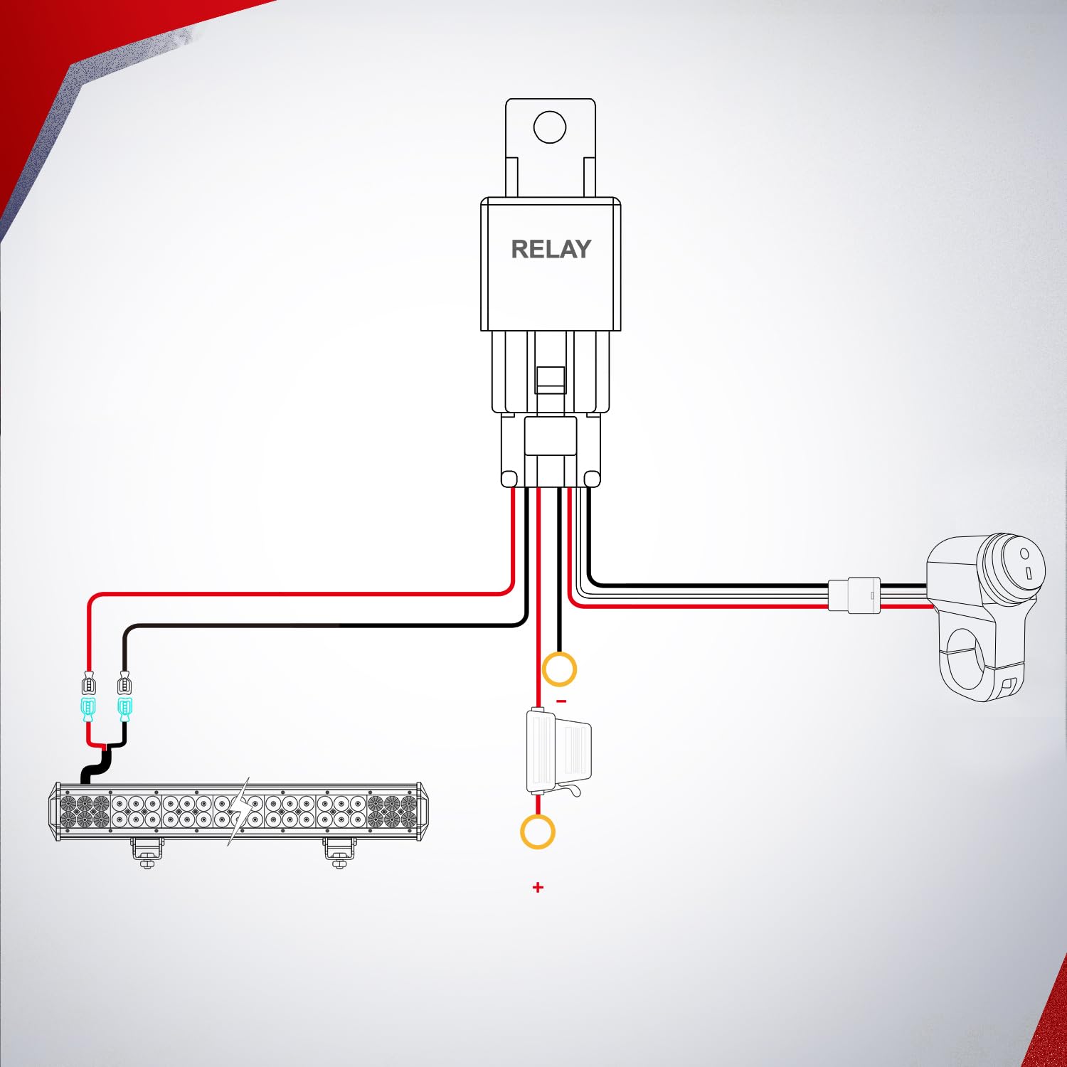 Nilight packaging includes clear instructions for safe installation.