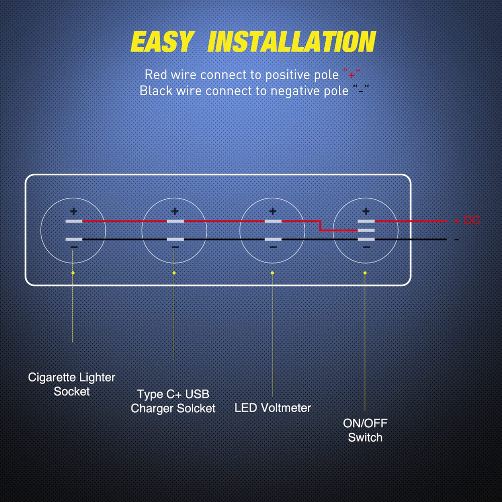 Nilight panel supports horizontal or vertical mounting in any vehicle