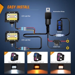 Nilight PC lens clarity enhances beam reach in fog