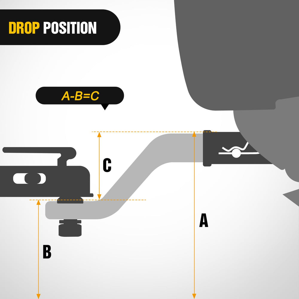 Included hitch pin clip for secure mounting