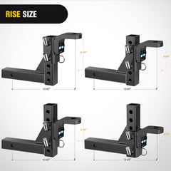Nilight includes three 5/8-inch pins and clips for easy mounting.