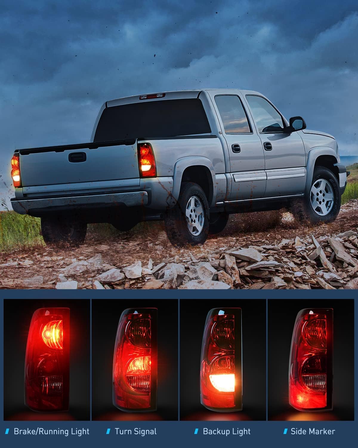 Nilight plug-and-play installation simplifies upgrading your Silverado lights