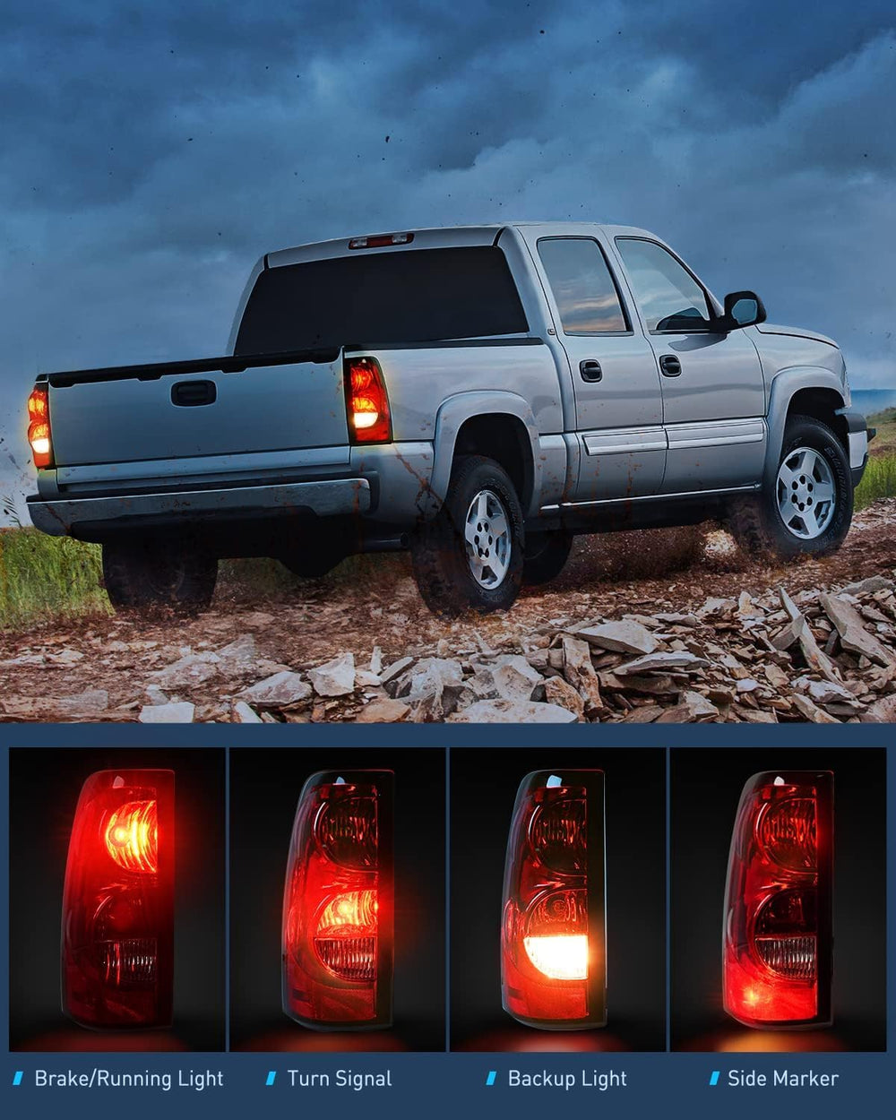 Nilight plug-and-play installation simplifies upgrading your Silverado lights