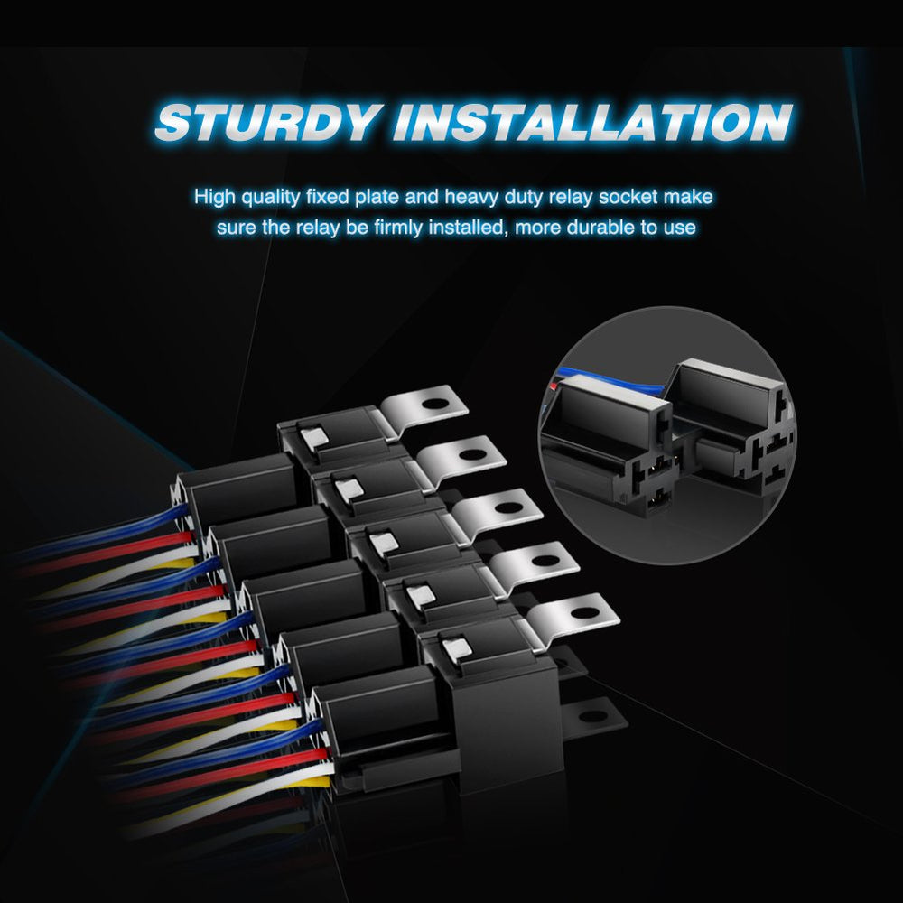 Nilight interlocking relay slot design simplifies harness mating