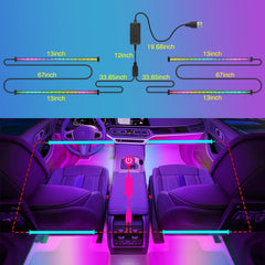 Nilight RF remote control for quick cabin color changes.