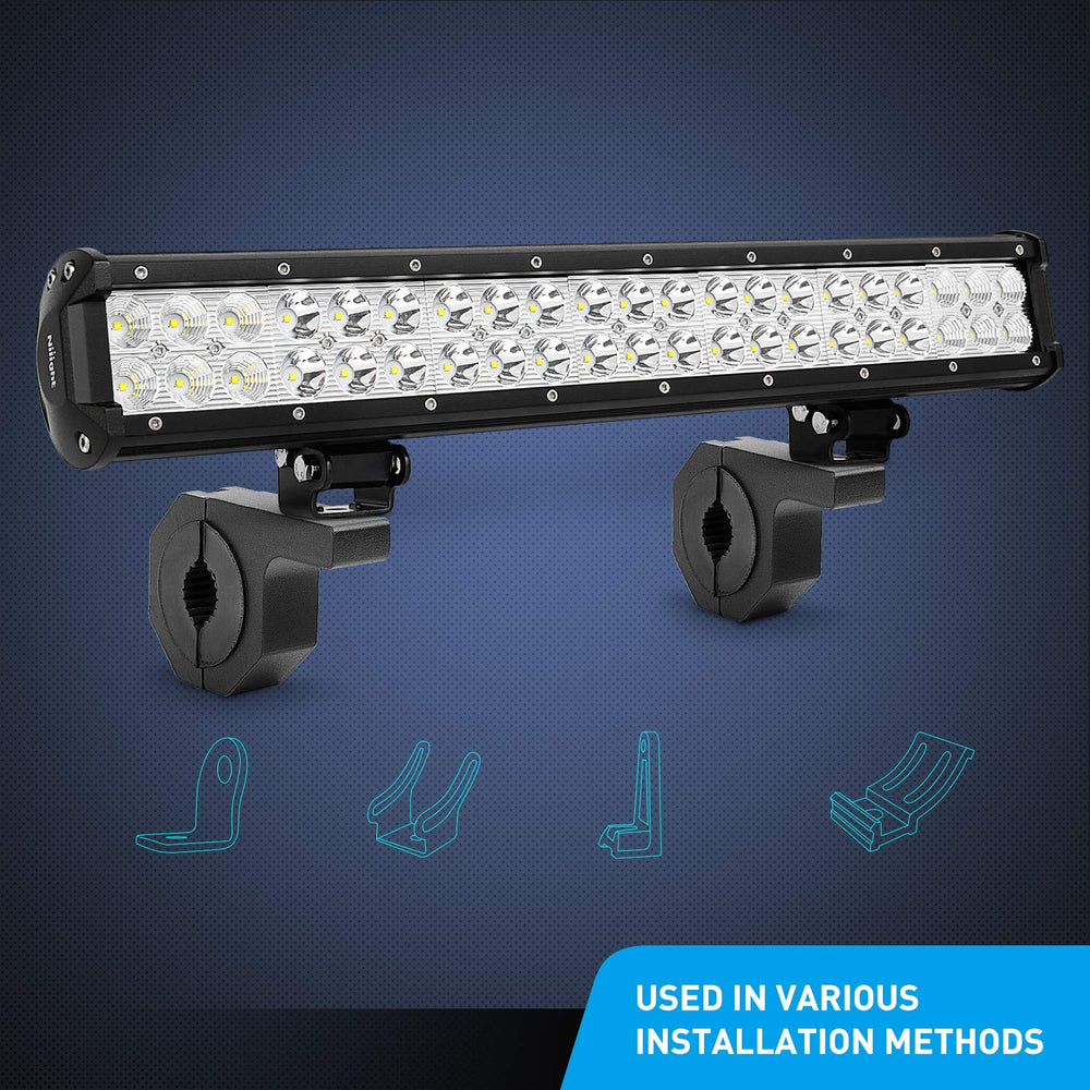 Nilight rubber inserts dampen vibration to protect surfaces