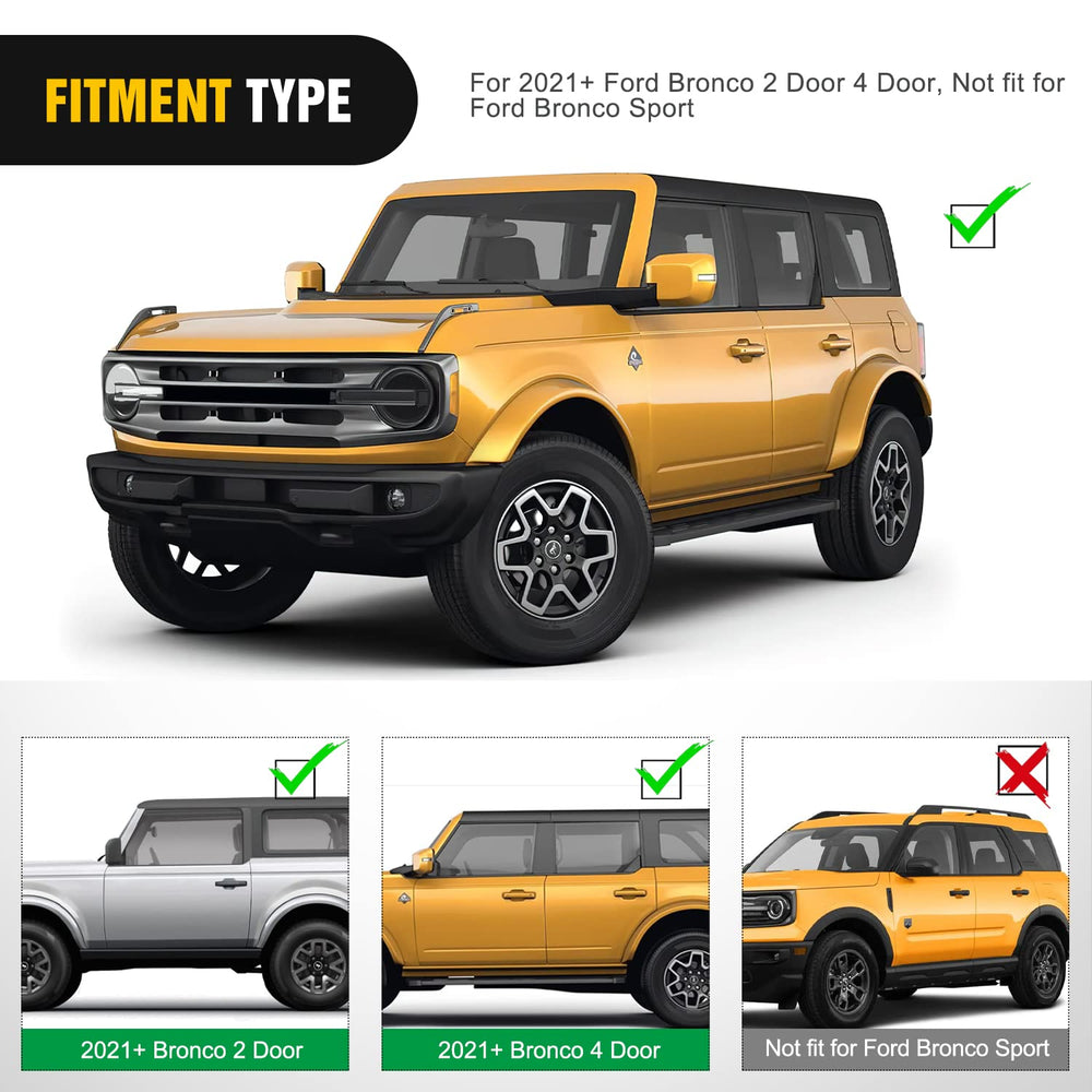 Nilight rust-resistant black powder coating guards against weather