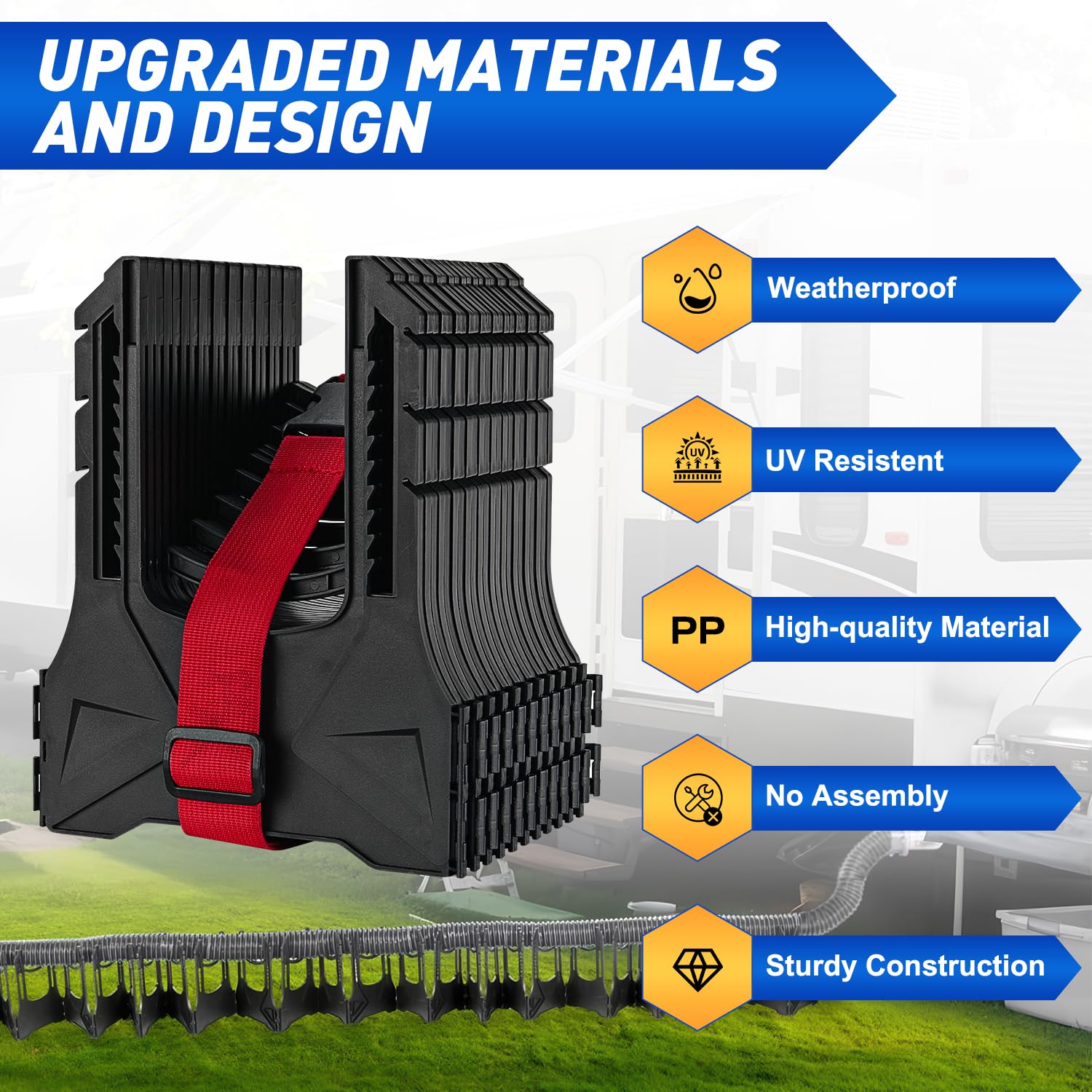 Nilight obstacle-avoidance design adapts to grass, sand, and mud.