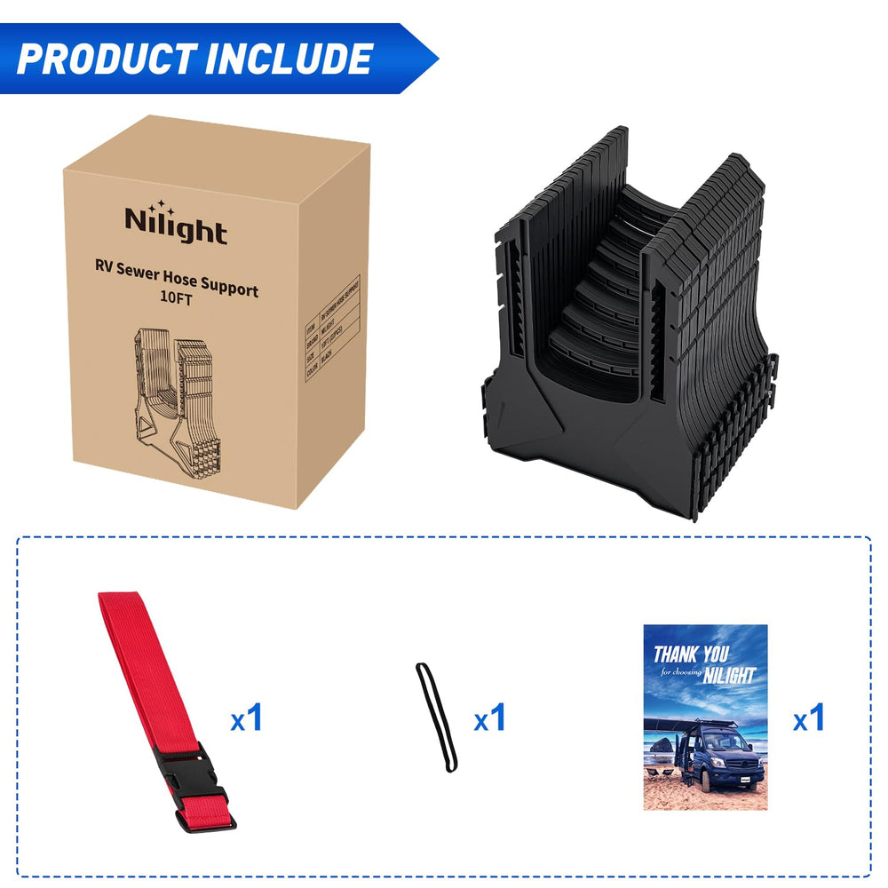Nilight stable support stays in place on uneven ground while draining.