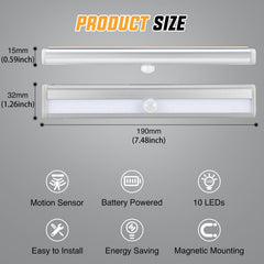 Nilight RV step light motion sensor detects movement for hands-free lighting.