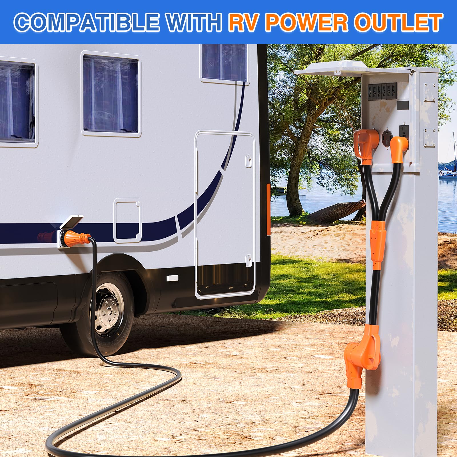 Nilight durable flame retardant jacket on outdoor cord