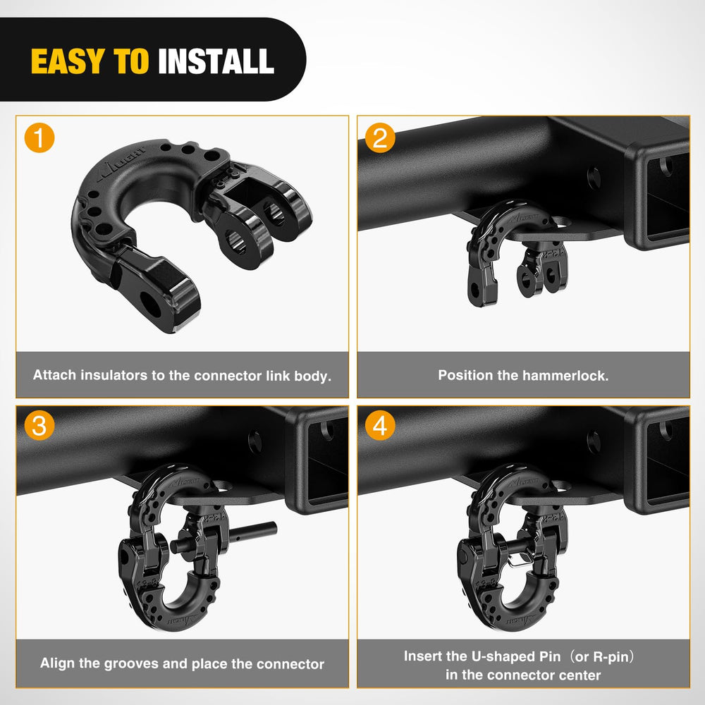 Nilight connector with removable isolator reduces noise and protects surfaces
