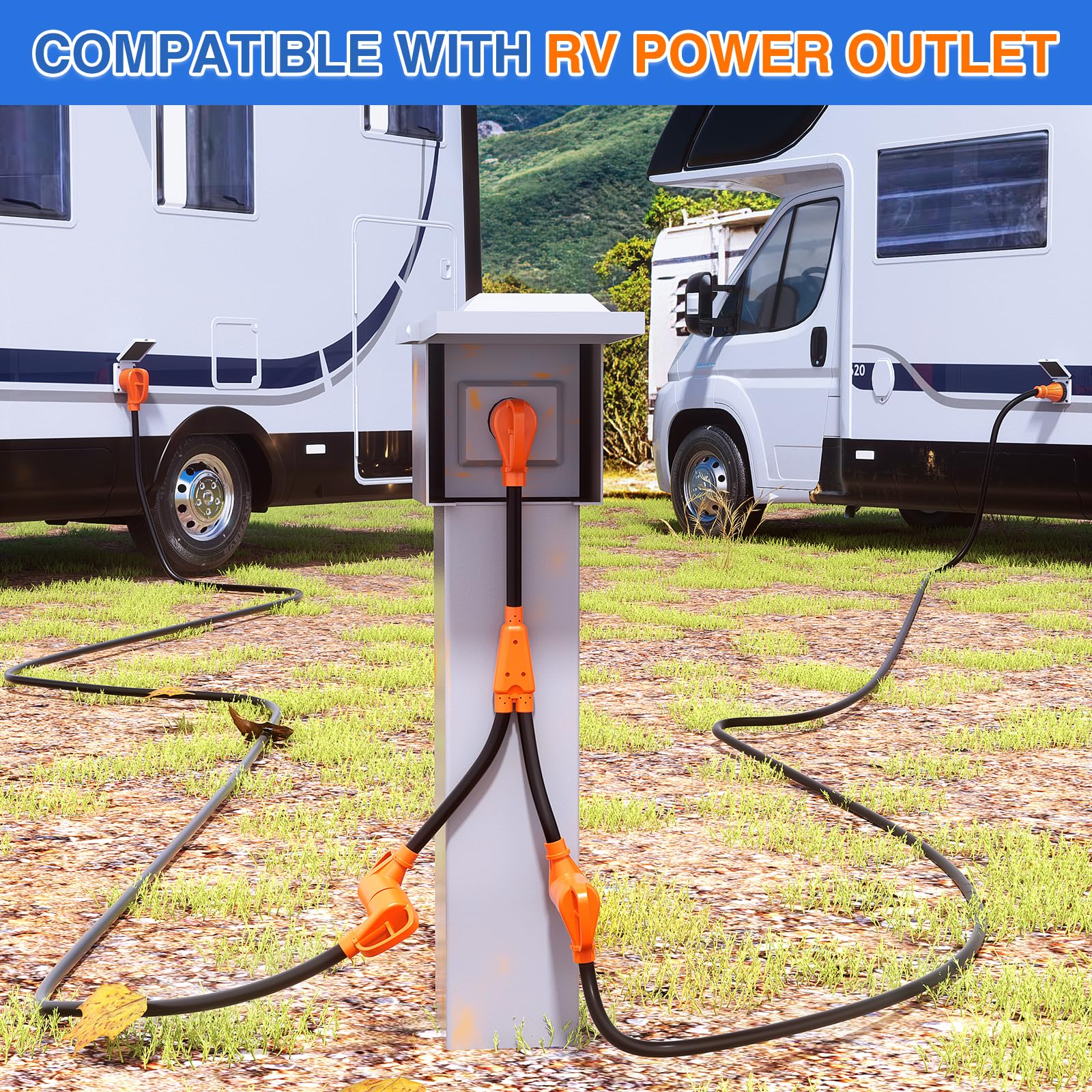Nilight STW jacket on a durable outdoor RV cord.