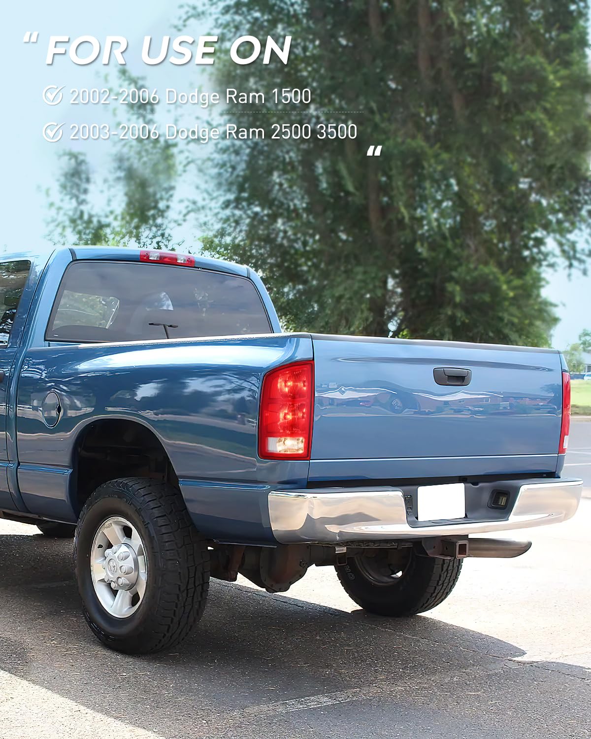 Nilight taillight assembly bulbs included for immediate installation