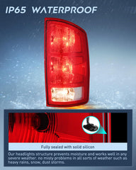 Nilight taillight assembly ready for plug-and-play installation with OE socket
