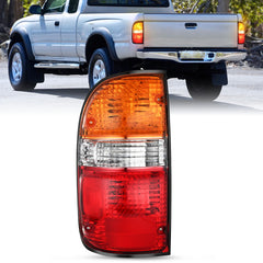 Nilight taillight assembly for Toyota Tacoma 2001-2004, driver-side outside view enhances visibility.