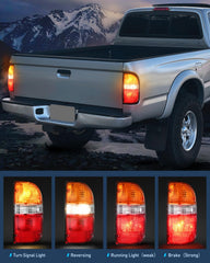 Nilight taillight assembly durable housing resists shocks and debris