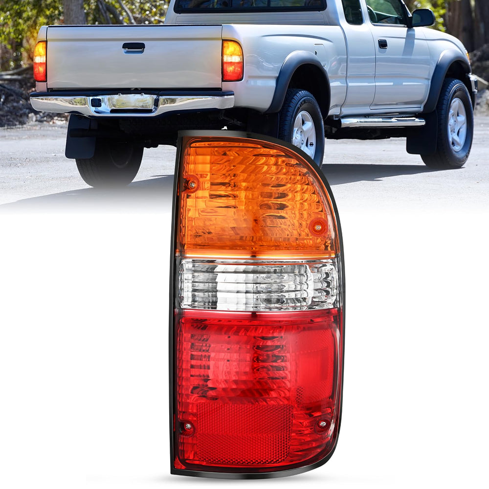 Nilight taillight assembly for Toyota Tacoma 2001-2004 passenger side improves rear visibility