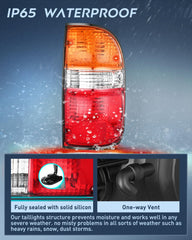 Nilight taillight assembly sealed construction protects against fog and moisture