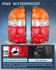 Nilight sealed housing taillight for Tacoma protects against moisture and debris
