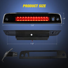 Nilight third brake light plug-and-play installation for quick upgrade.
