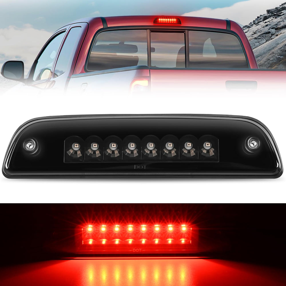 Nilight third brake light for Toyota Tacoma rear cab for all weather visibility