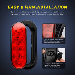 Nilight TL-01 IP65 weather seal supports rugged outdoor use.