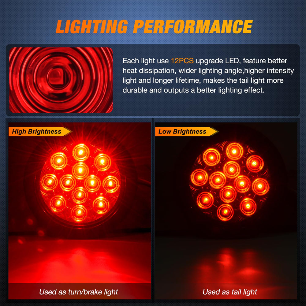 Nilight TL-18 IP67 waterproof light, silicon-sealed to handle wet conditions.