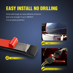 Nilight TR-04 brake reverse and turn signals enhance rear safety