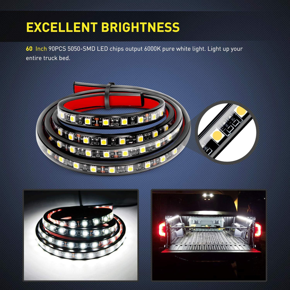 Nilight TR-05 IP67 waterproof housing protects LEDs from rain and dust.