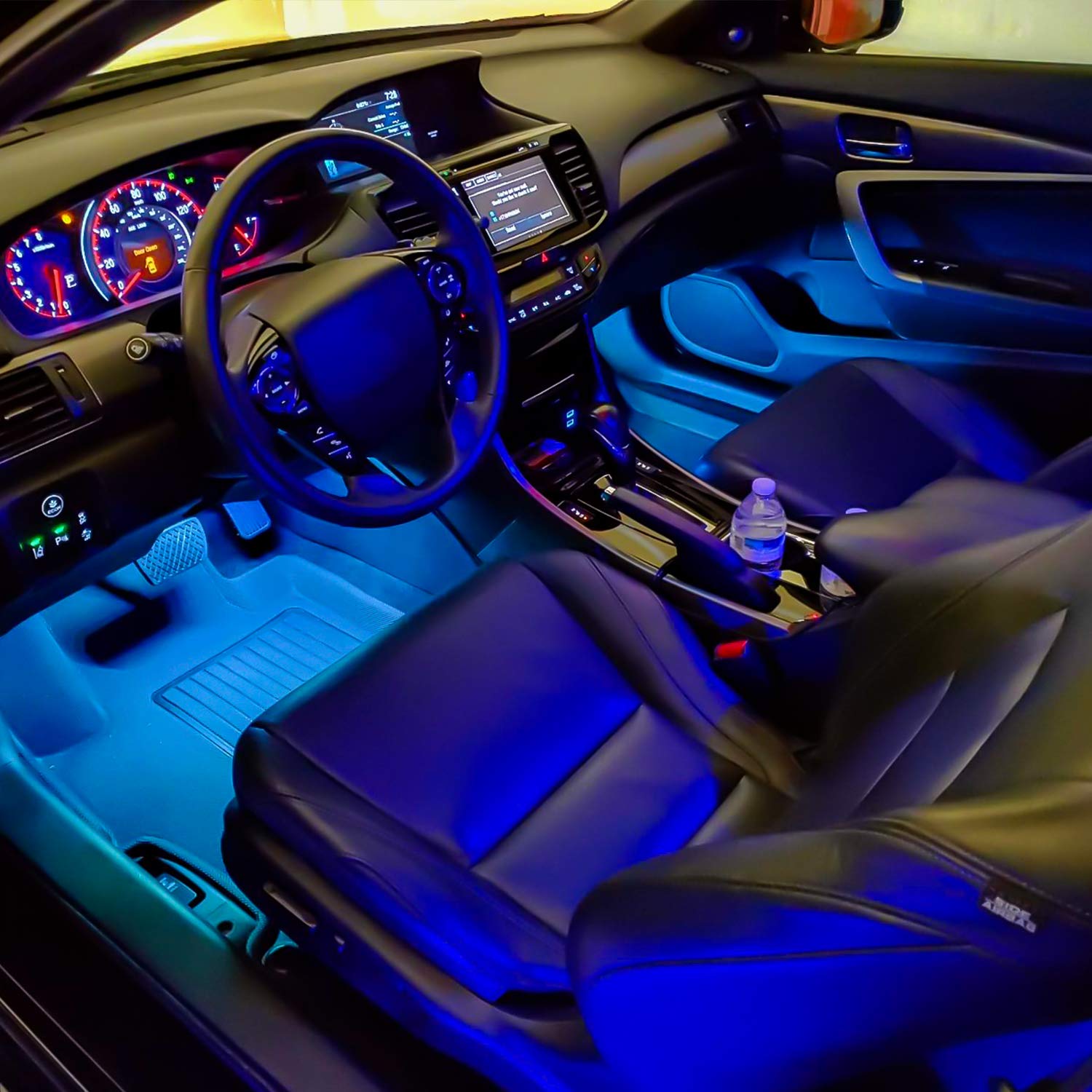 Nilight TR-06 dash lighting enhances interior aesthetics with glow.