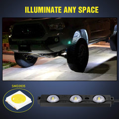 Nilight TR-08 side marker lighting enhances night visibility