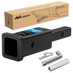 Nilight trailer hitch extender in action provides added clearance for racks