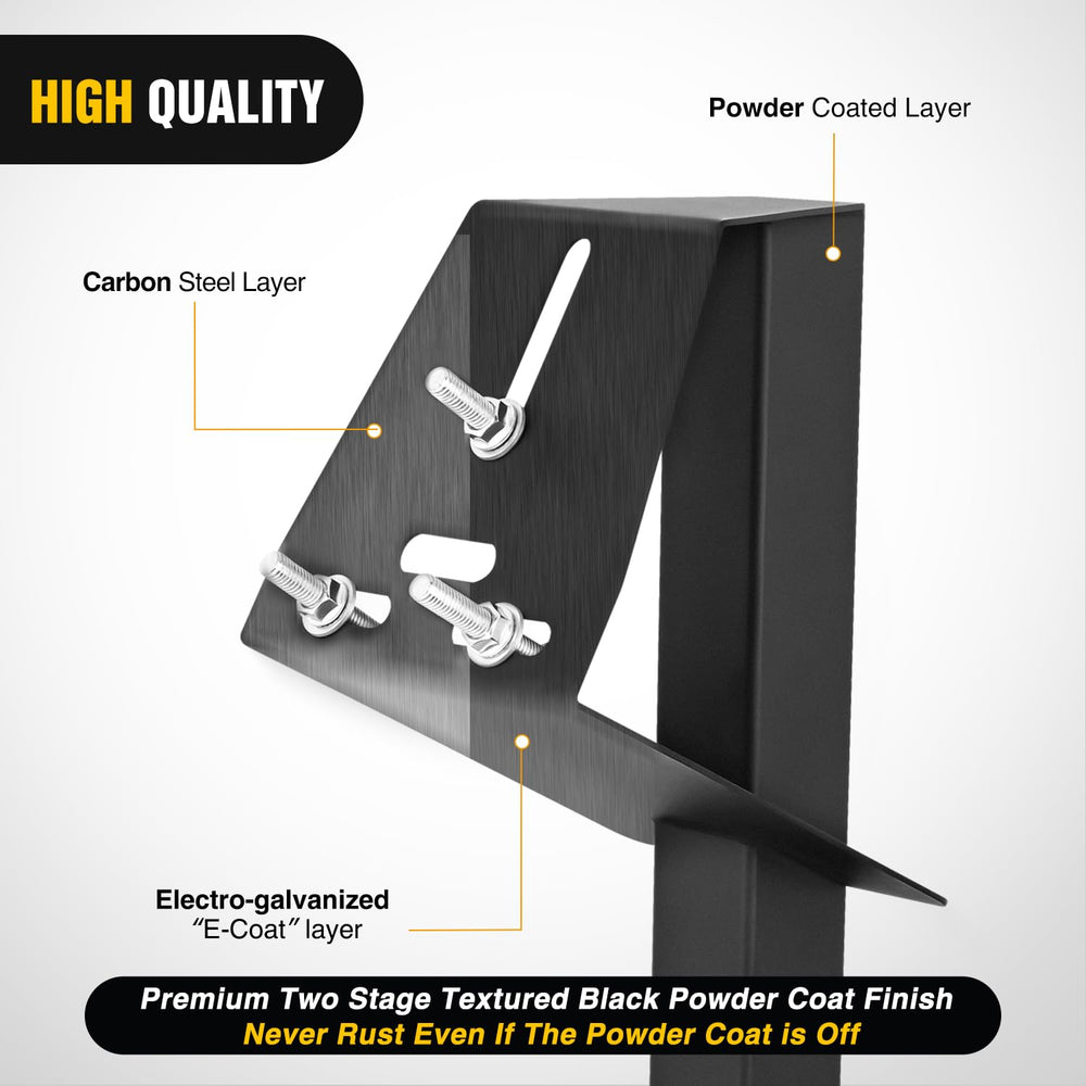 Nilight trailer hitch spare tire carrier offers sturdy mounting for trailer wheels.