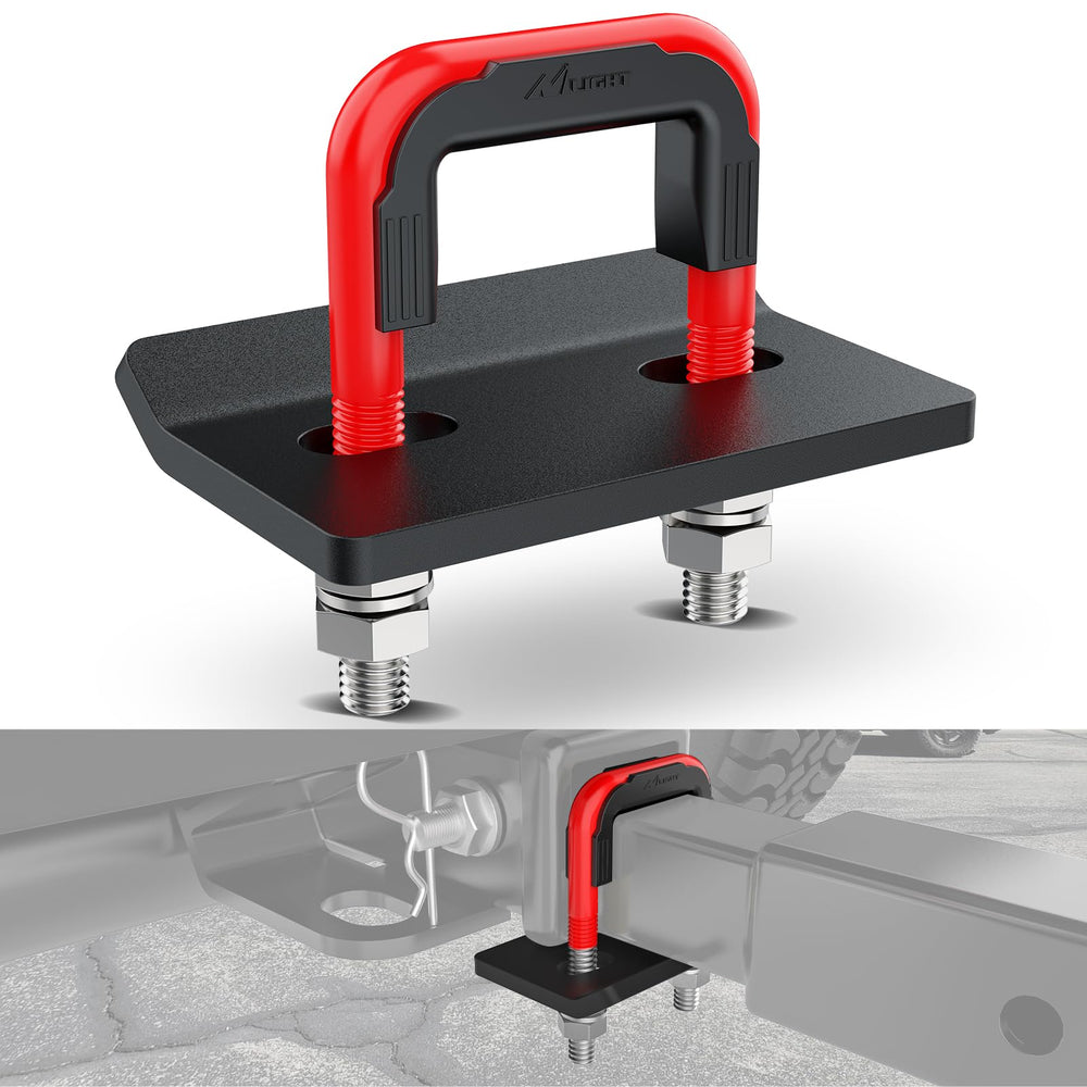 Nilight trailer hitch tightener with 2in U-bolt for secure towing.