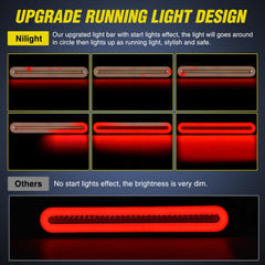 Nilight amber turn signal sequence provides clear lane changes