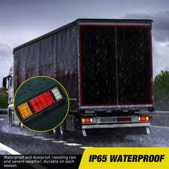 Nilight waterproof seal detail illustrating silicone-wrapped lens protection