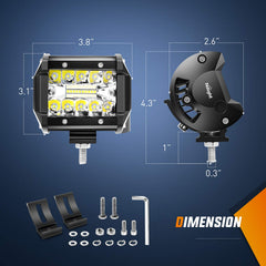 Nilight triple-row nest reflector design boosts beam efficiency and range.